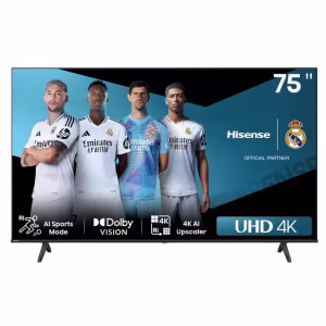 Hisense 75 Inch 4K UHD Smart TV 75A6N